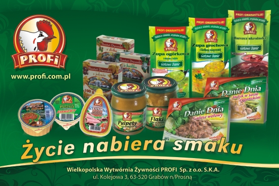 Reklama Profi Grabów nad Prosną wykonana przez Wydawnictwo Pomorza i Kujaw Bydgoszcz